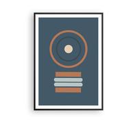 Affiche Poster 70x100cm Tableaux Image Photo Abstrait Moderne Motifs Wall Art