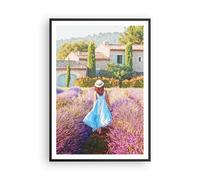 Affiche Poster 70x100cm Tableaux Image Photo Boho Bruyères Femme Wall Art
