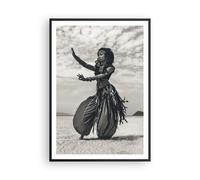 Affiche Poster 70x100cm Tableaux Image Photo Danseur Folk Oriental Wall Art