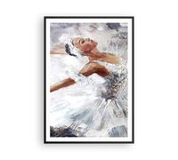 Affiche Poster 70x100cm Tableaux Image Photo Femme danse ballet corps Wall Art