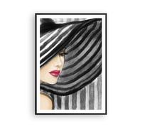 Affiche Poster 70x100cm Tableaux Image Photo femme style mode Wall Art
