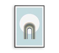 Affiche Poster 70x100cm Tableaux Image Photo Formes roue lignes Wall Art