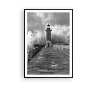 Affiche Poster 70x100cm Tableaux Image Photo Lanterne Mer Portugal Wall Art