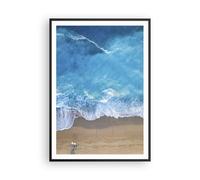 Affiche Poster 70x100cm Tableaux Image Photo Plage Bord Mer Wall Art Decoration