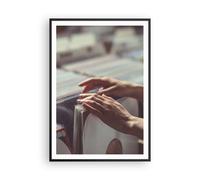 Affiche Poster 70x100cm Tableaux Image Photo Plaques Vinyle Mains Wall Art