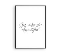 Affiche Poster 70x100cm Tableaux Image Photo Tu es tellement beau Wall Art