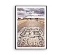 Affiche Poster 70x100cm Tableaux Image Photo USA route 66 voyage Wall Art