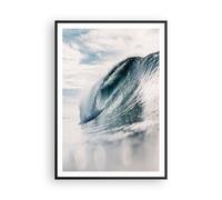 Affiche Poster 70x100cm Tableaux Image Photo Vague Mer Océan Wall Art Decoration