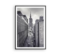 Affiche Poster 70x100cm Tableaux Image Photo Varsovie Palais Culture Wall Art