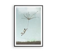 Affiche Poster 70x100cm Tableaux Image Photo Vintage Irréel Métaphore Wall Art