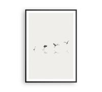 Affiche Poster 70x100cm Tableaux Image Photo Vol Oiseau Héron Wall Art