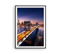 Affiche Poster 70x100cm Tableaux Image Usa america new york manhattan Wall Art
