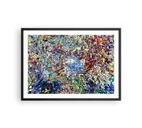 Affiche Poster 70x50cm Tableaux Image Photo abstraction moderne Wall Art