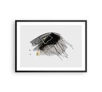 Affiche Poster 70x50cm Tableaux Image Photo Abstraction Sombre Peintures Art