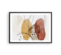 Affiche Poster 70x50cm Tableaux Image Photo Aquarelle Abstraction Formes Art