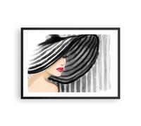 Affiche Poster 70x50cm Tableaux Image Photo femme style mode Wall Art