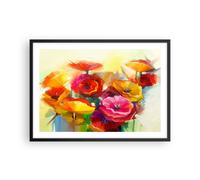 Affiche Poster 70x50cm Tableaux Image Photo Fleurs Printemps Flore Jardin Art