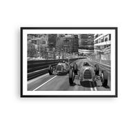 Affiche Poster 70x50cm Tableaux Image Photo Formule 1 Rétro Wall Art Decoration