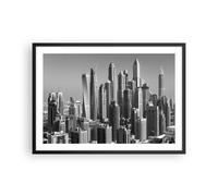 Affiche Poster 70x50cm Tableaux Image Photo Gratte-ciel Photographie Dubaï Art