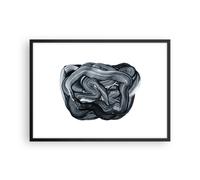 Affiche Poster 70x50cm Tableaux Image Photo L'Abstraction Black Flou Wall Art