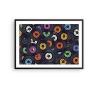 Affiche Poster 70x50cm Tableaux Image Photo Plaques Vinyle Graphiques Wall Art