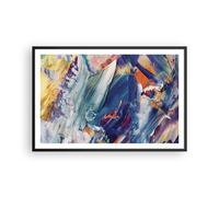 Affiche Poster 91x61cm Tableaux Image Les couleurs la peinture l'abstraction Art