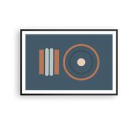 Affiche Poster 91x61cm Tableaux Image Photo Abstrait Moderne Motifs Wall Art