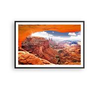 Affiche Poster 91x61cm Tableaux Image Photo Amérique Arizona Canyon Géologie Art