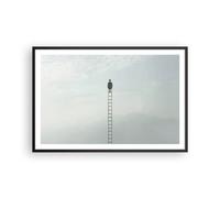 Affiche Poster 91x61cm Tableaux Image Photo Échelle Ciel Symbole Wall Art