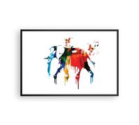 Affiche Poster 91x61cm Tableaux Image Photo Éléphant faune imaginaire Wall Art
