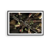 Affiche Poster 91x61cm Tableaux Image Photo Ethiopie Rituel Tribu Wall Art
