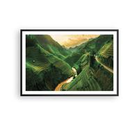 Affiche Poster 91x61cm Tableaux Image Photo Flap Riz Vietnam Wall Art