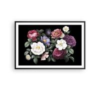 Affiche Poster 91x61cm Tableaux Image Photo Fleurs Bouquet Composition Wall Art