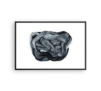 Affiche Poster 91x61cm Tableaux Image Photo L'Abstraction Black Flou Wall Art