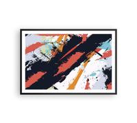 Affiche Poster 91x61cm Tableaux Image Photo L'Abstraction Graffiti Moderne Art