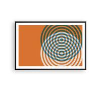 Affiche Poster 91x61cm Tableaux Image Photo L'Abstraction Moderne Cercles Art