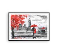 Affiche Poster 91x61cm Tableaux Image Photo Londres architecture grand ben Art