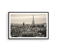 Affiche Poster 91x61cm Tableaux Image Photo Paris ville maison Wall Art
