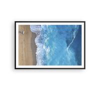 Affiche Poster 91x61cm Tableaux Image Photo Plage Bord Mer Wall Art Decoration