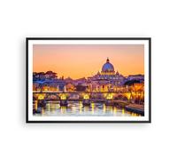Affiche Poster 91x61cm Tableaux Image Photo Rome Italie basilique histoire Art