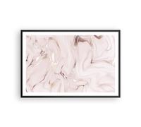 Affiche Poster 91x61cm Tableaux Image Photo Rose Marbre Renversé Wall Art