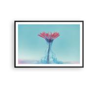 Affiche Poster 91x61cm Tableaux Image Photo Rose Marguerite Encre Wall Art