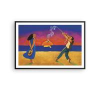 Affiche Poster 91x61cm Tableaux Image Photo Symbole Amour Surréalisme Wall Art