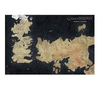 Affiche - poster Abystyle - GBYDCO140 - GBEye - GAME OF THRONES Poster Carte de Westeros (91.5x61)