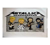 Affiche Poster Metallica Headbangers 61x91cm