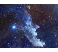 Affiche Poster Nebuleuse de la tete de sorciere Astronomie Espace Galaxie
