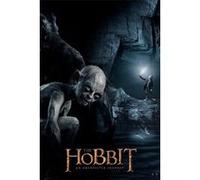 Affiche Poster The Hobbit - Bilbo - Gollum - 61x91,5 cm