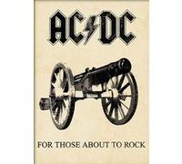 Affiche Pyramid - AC/DC - For Those About to Rock - 30x40cm G
