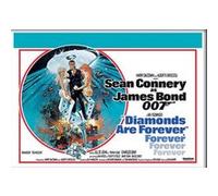 Affiche - Pyramid - James Bond - Diamons Are Forever - Art Print - 30x40cm G