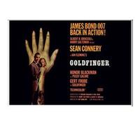 Affiche - Pyramid - James Bond - Goldfinger - One-Sheet - Art Print - 30x40cm G